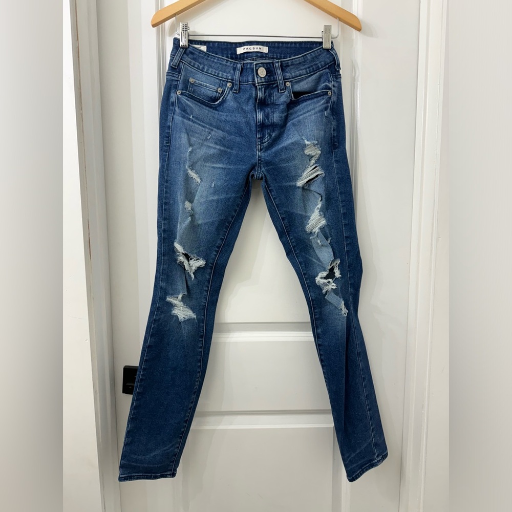 PacSun jeans, man, skinny 28x30, blue jeans